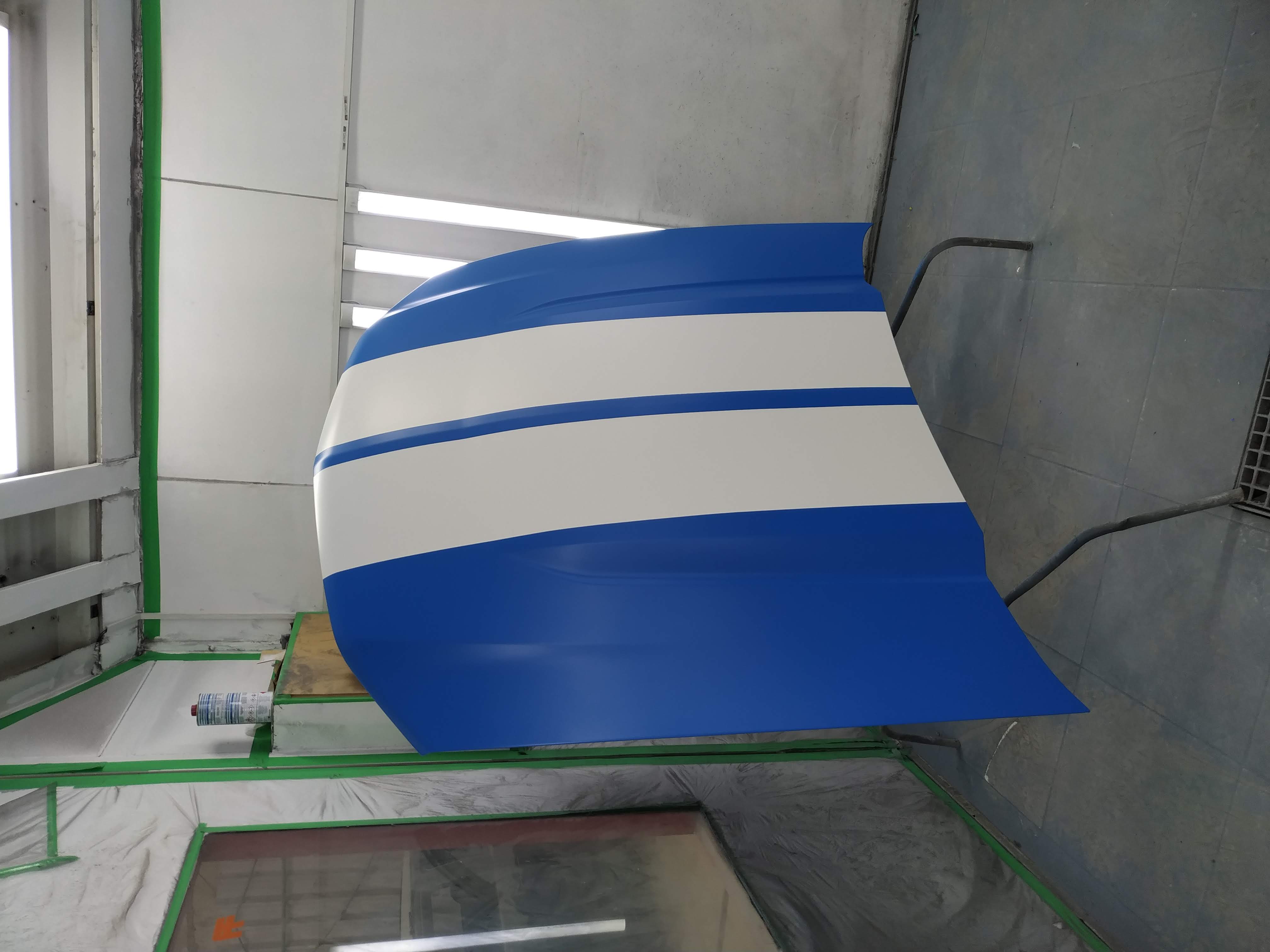 Bonnet before painting